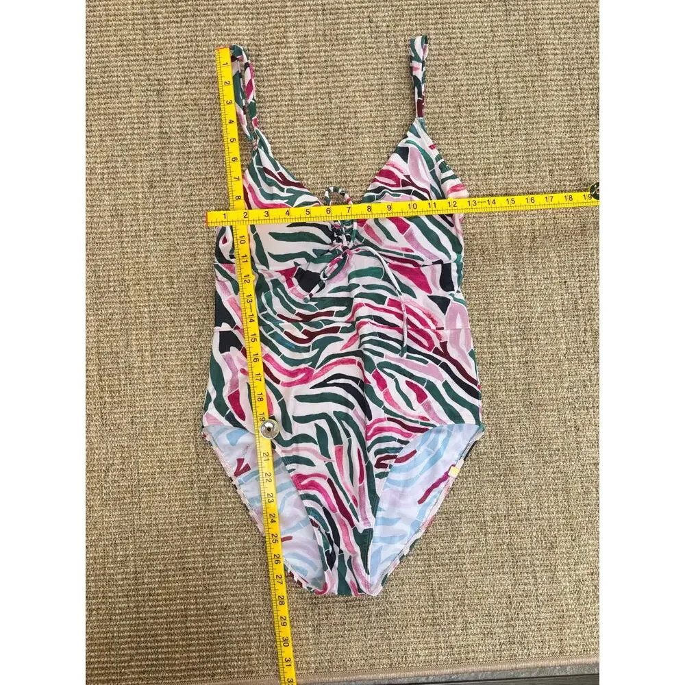 🌸 Summersalt One-Piece Swimsuit | Size 10 | Abstract Zebra Print